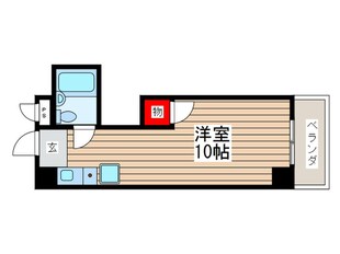 立川パレス527の物件間取画像